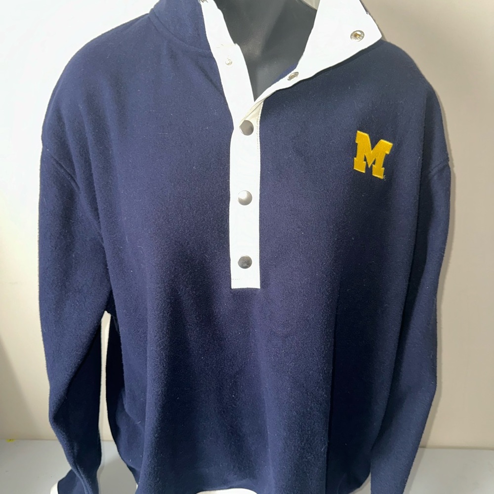 University of Michigan Logo Sweatshirt Size Large